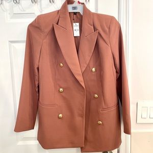 NWT! Express coral blazer